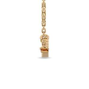Diamond 1/6 ct tw Fashion Necklace in 10K Yellow Gold