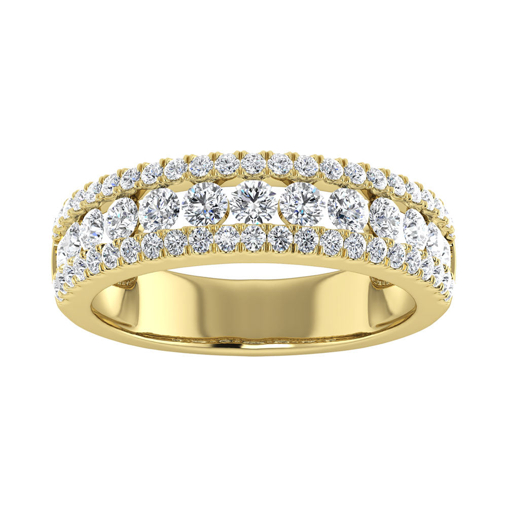 Diamond 1 Ct.Tw. Fashion Band in 14K Yellow Gold