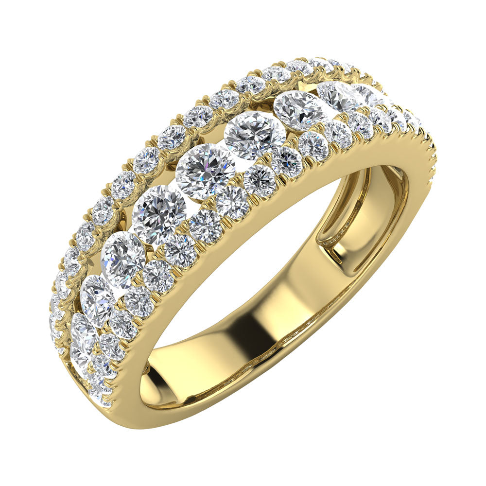 Diamond 1 Ct.Tw. Fashion Band in 14K Yellow Gold
