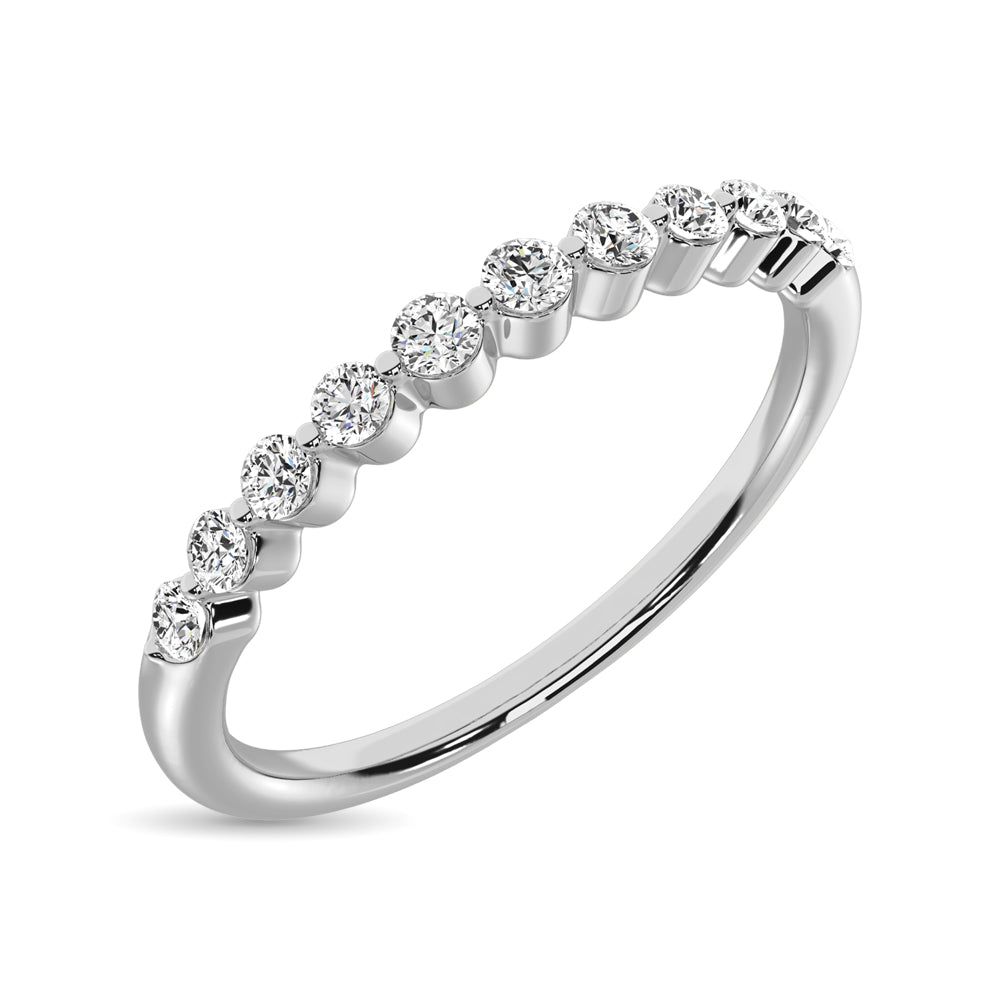 Diamond 1/5 Ct.Tw. Promise Ring in 14K White Gold