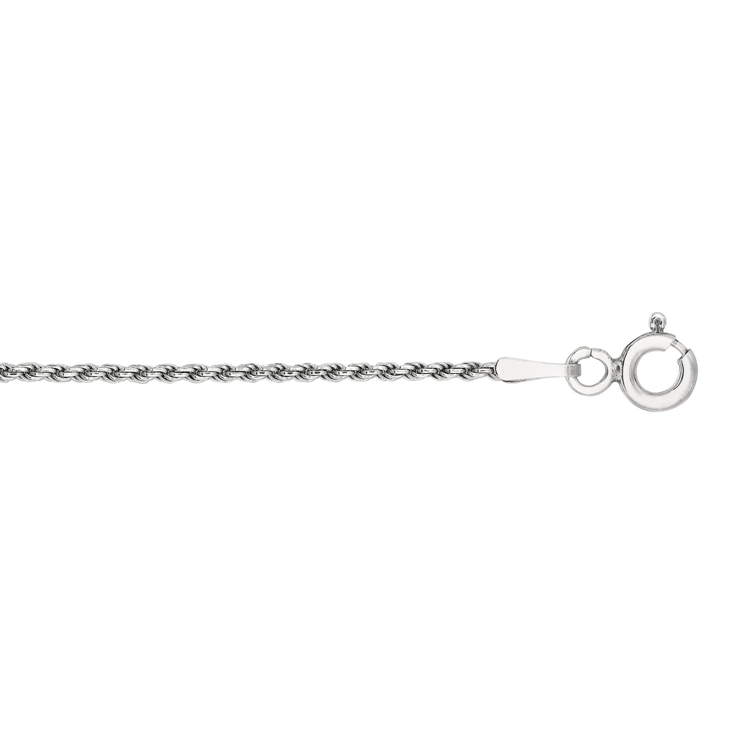 Silver 1.25mm Rope Chain